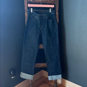 Kimes Ranch Dark Blue Straight Jeans
